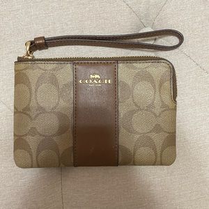 EUC coach wristlet
